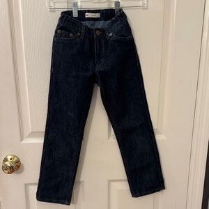 Levi's Men's Dark Blue Straight Jeans